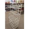 Image 2 : Metal Bakers Rack- up to 16" deep x 24" x 64"