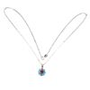 Image 3 : Natural Pigeon Blood Ruby Ruby & Neon Apatite Pendant