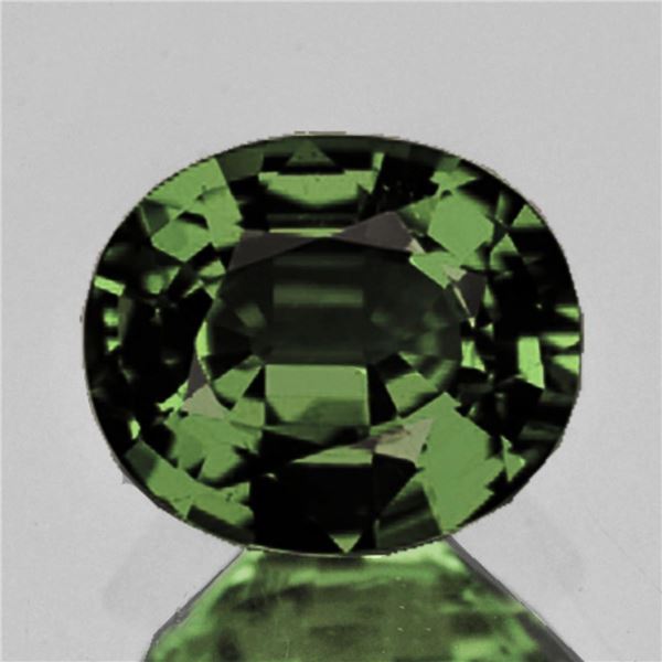 Natural Green Sapphire 1.24 Cts {Flawless-VVS}