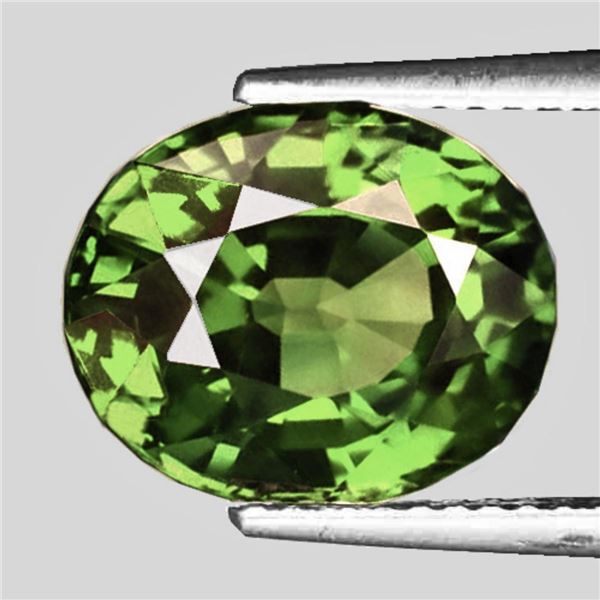 Natural Green Sapphire 1.48 Cts {Flawless-VVS}