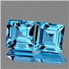 Image 1 : NATURAL SKY BLUE TOPAZ PAIR [FLAWLESS-VVS]
