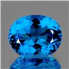 Image 1 : Natural Swiss Blue Topaz 11x9 MM {Flawless-VVS1}