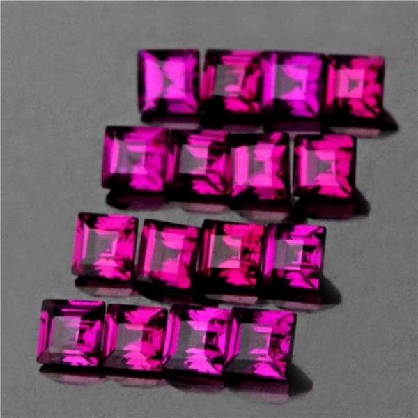 Natural Pink Purple Rhodolite Garnet 12 Pc{Flawless-VVS