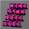 Image 1 : Natural Pink Purple Rhodolite Garnet 12 Pc{Flawless-VVS