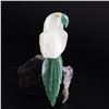 Image 2 : Natural Stone Handcarved Quartz Bird