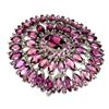 Image 1 : Natural Unheated  Rhodolite Garnet Ring