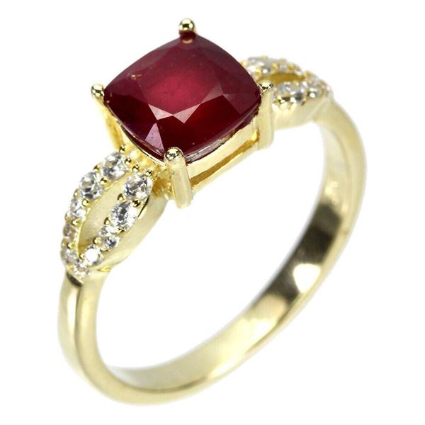 Natural Ruby Ring