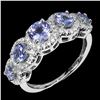 Image 1 : Natural Tanzanite Ring
