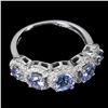 Image 2 : Natural Tanzanite Ring