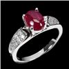 Image 2 : Natural Red Ruby Ring