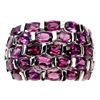 Image 1 : Natural Unheated Rhodolite Garnet Ring