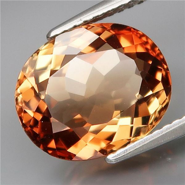 Natural Brazil Imperial Champagne Topaz 12x10 MM