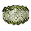 Image 1 : Natural Stunning Chrome Diopside  Peridot Ring