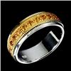 Image 1 : Natural  Citrine Eternity Ring