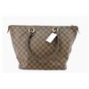 Image 1 : Louis Vuitton Damier Ebene Canvas Leather Saleya MM Tote Bag