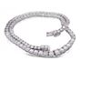 Image 3 : Stunning Diamond Riviere Necklace 32.68 ct