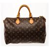 Image 2 : Louis Vuitton Brown Monogram Canvas Speedy Bandouliere 35 Satchel Bag