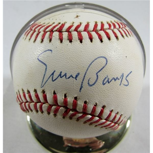 ERNIE BANKS AUTOGRAPHED BASEBALL