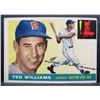 Image 1 : 1955 TOPPS #2 TED WILLIAMS VGEX+