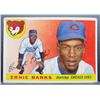 Image 1 : 1955 TOPPS #28 ERNIE BANKS VG