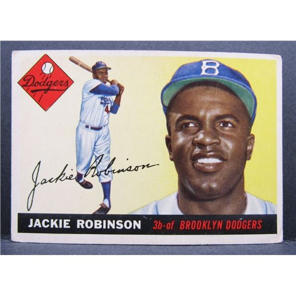 1955 TOPPS #50 JACKIE ROBINSON VGEX