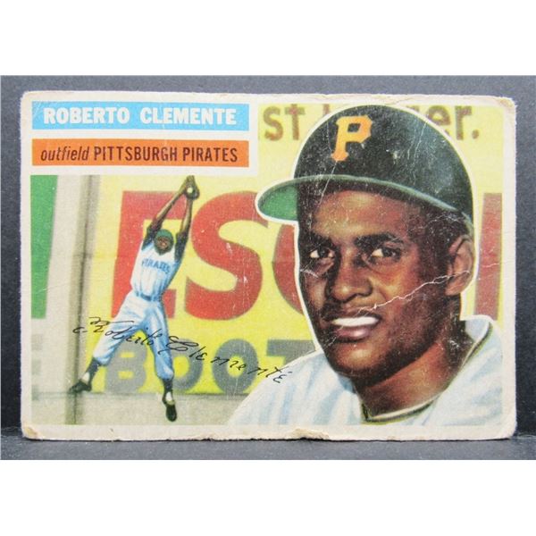 1956 TOPPS #33 ROBERTO CLEMENTE GOOD
