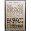 Image 2 : 1952 BOWMAN #44 ROY CAMPANELLA VGEX/EX