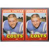 Image 2 : (3) 1972 TOPPS FOOTBALL STARS - (2) #1 UNITAS