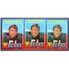 Image 2 : (6) 1972 TOPPS FOOTBALL STAR CARDS - EX/EX+