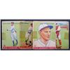Image 1 : (4) 1933 GOUDEY BASEBALL ROOKIE CARDS