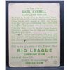 Image 3 : 1933 GOUDEY #194 EARL AVERILL ROOKIE