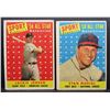 Image 1 : (2) 1958 TOPPS ALL-STAR CARDS #476 MUSIAL