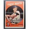 Image 1 : 1959 TOPPS #202 ROGER MARIS VGEX++