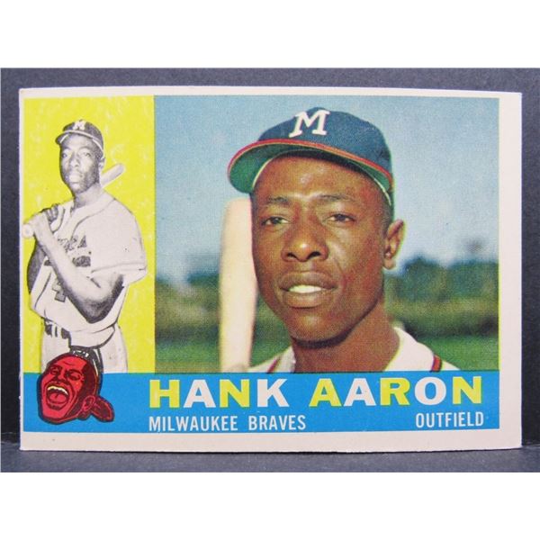 1960 TOPPS #300 HANK AARON EX 20/80