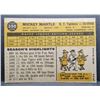 Image 2 : 1960 TOPPS #350 MICKEY MANTLE VG+