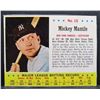 Image 1 : 1963 POST #15 MICKEY MANTLE EX/EM