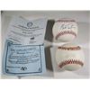 Image 2 : (2) SIGNED BASEBALLS: MARK TEIXEIRA (COA) &