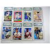 Image 1 : (8) GRADED BASEBALL STARS & ROOKIES