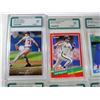 Image 2 : (8) GRADED BASEBALL STARS & ROOKIES