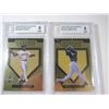 Image 2 : (4) BECKETT GRADED BASEBALL STAR CARDS