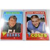 Image 1 : 1971 TOPPS UNITAS & BUTKUS