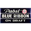 Image 1 : Pabst Blue Ribbon Beer, "On Draft" Sign