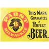 Image 1 : Pabst Embossed Tin Sign