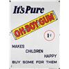 Image 1 : Oh Boy Gum Porcelain Sign