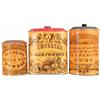 Image 1 : Lot of Three Gun Powder Tins