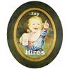 Image 1 : Hires Self Framed Tin Sign