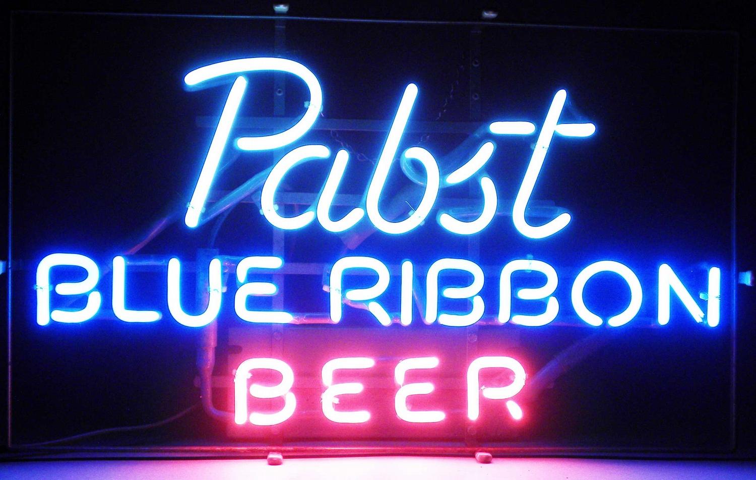 Pabst Blue Ribbon Beer Neon Sign