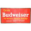Image 1 : Budweiser Porcelain Sign