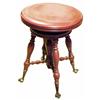 Image 1 : Mahogany Piano Stool