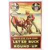 Image 1 : Let'er Buck Round Up Movie Poster